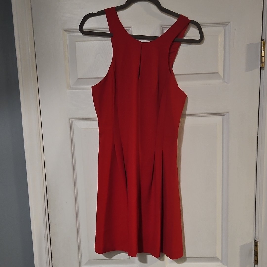 Bcbgeneration Vibrant Red Mini Dress